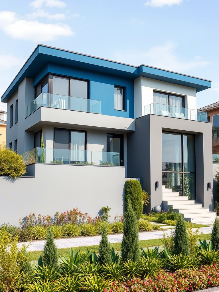 خطوات تنفيذ دهانات واجهات الفلل